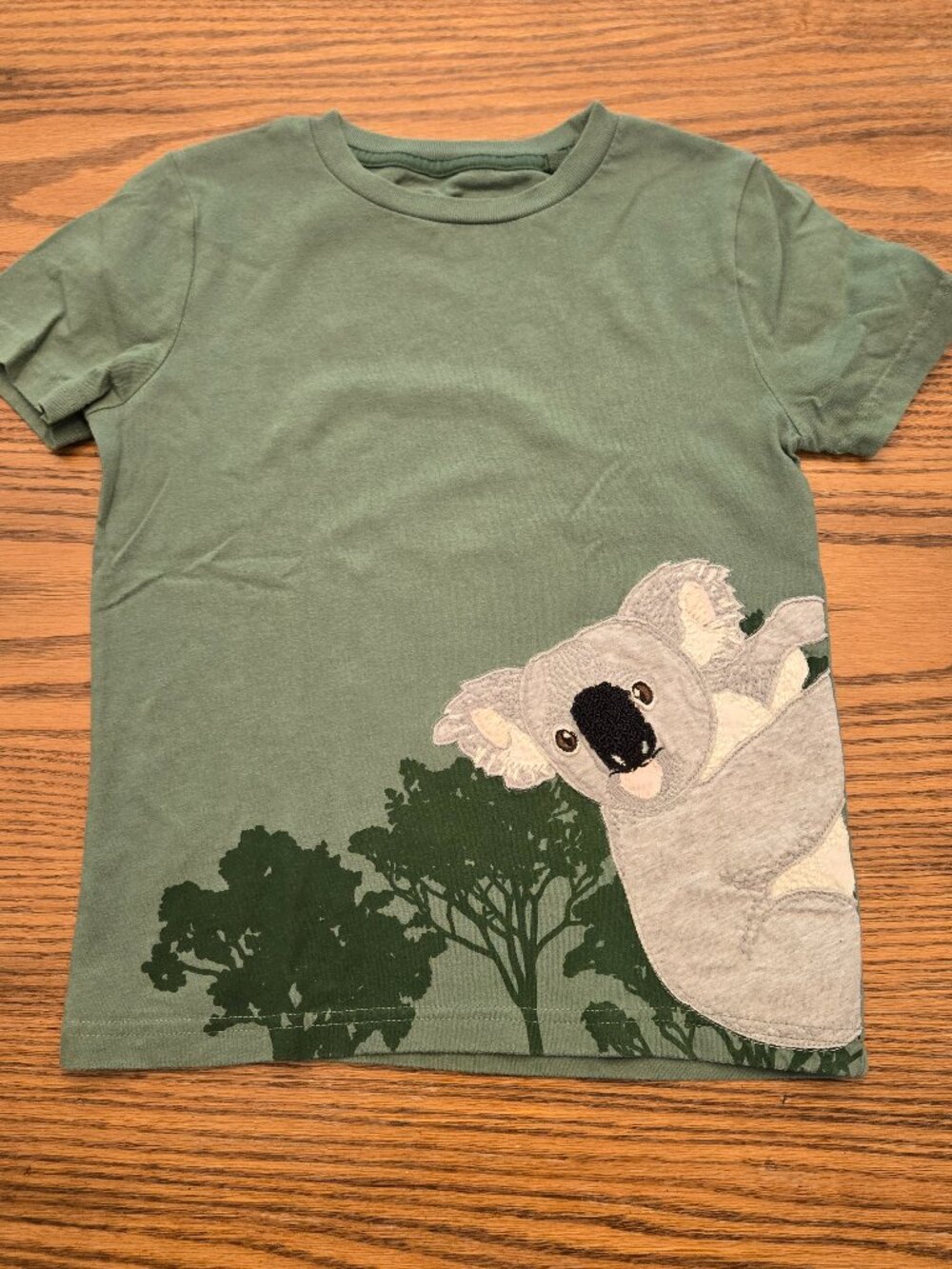 Mini Boden Koala Bear T-Shirt - Size 6-7 - Australia Ainmal Zoo Boys Shirt.